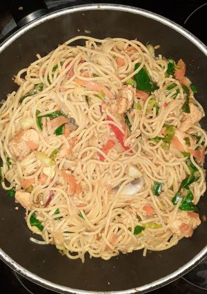 A picture of Chicken Stirfry.