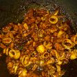 Cumi kentang balado hitam