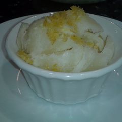 Simple Lemon Sorbet A picture of Simple Lemon Sorbet.