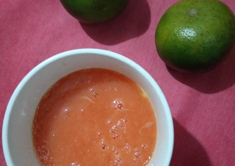 279) Jus Pepaya Jeruk