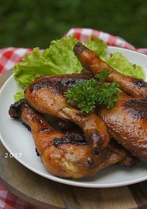 Foto resep Ayam Panggang Bumbu Bacem
