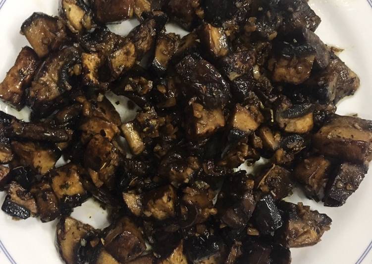 Resep Garlic Butter Shoyu Mushroom, Sempurna