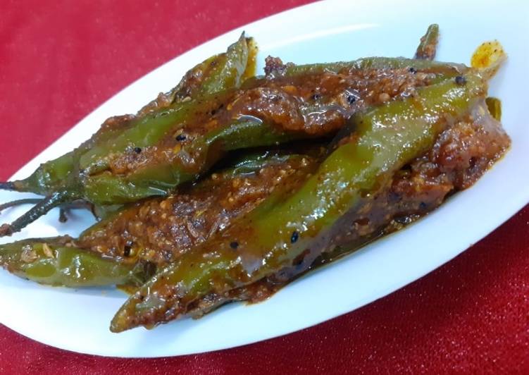Recipe of Speedy Rajasthani Mirch Pickle