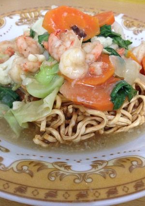Foto resep Ifumie siram seafood