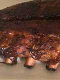 Costillitas en olla lenta con BBQ
