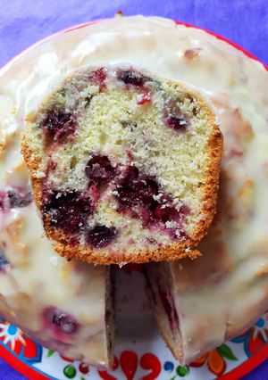 Una foto de Torta con frutos rojos