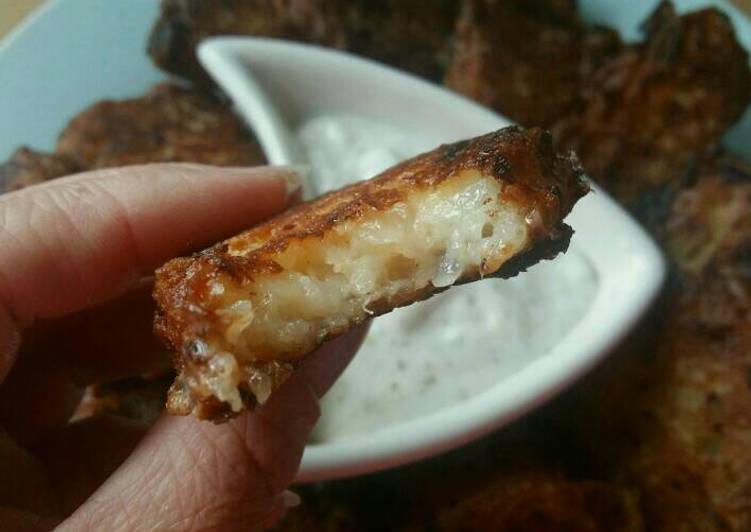 Simple Way to Make Any-night-of-the-week Vickys Onion Fritters, GF DF EF SF NF