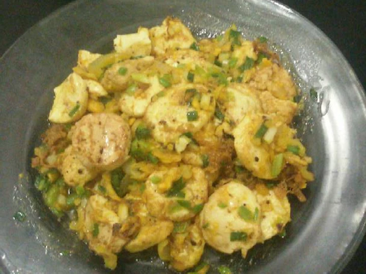 Langkah Gampang Membikin Resep tofu balut telur asin yang Uenak Anti Ribet, Mantap