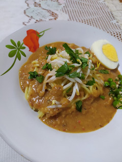 Foto resep Mie lendir/mie kuah kacang khas Kepulauan Riau