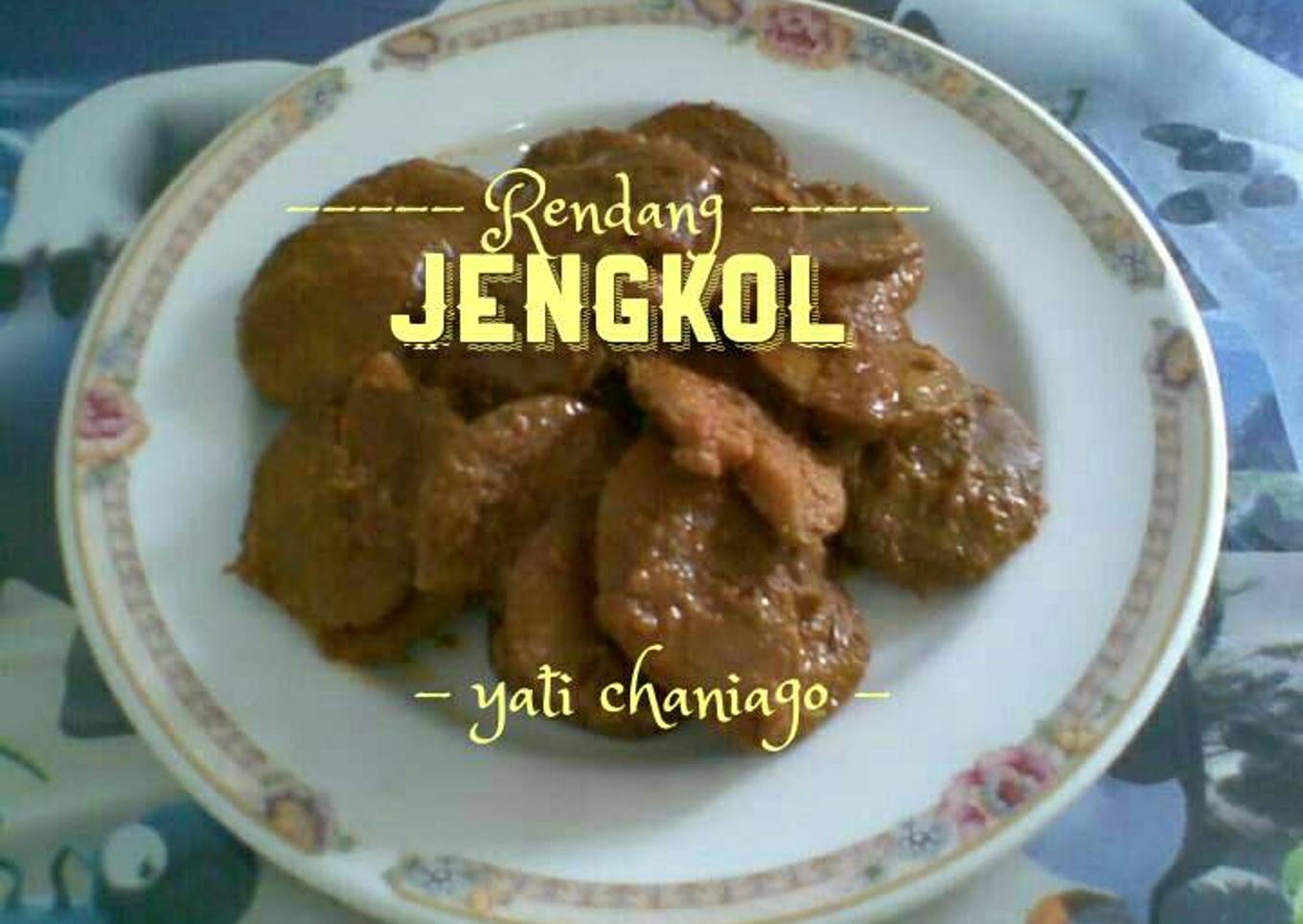 Rendang Jengkol