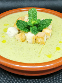 Una foto de Crema de brócoli