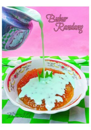 Foto resep Bubur randang pandan
