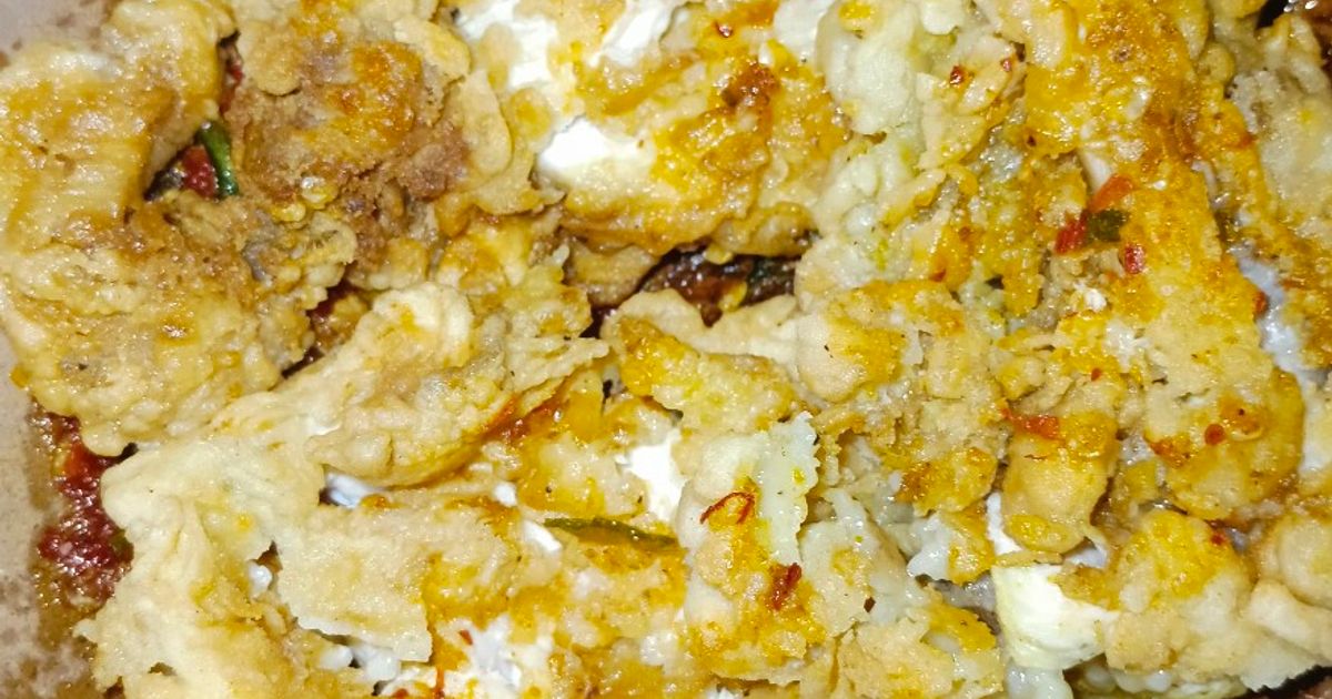 Ayam geprek ala anak kosan