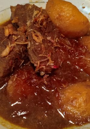 Foto resep Semur daging kentang