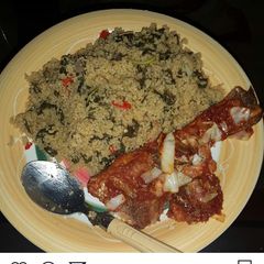 A picture of Dambun couscous.