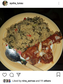 A picture of Dambun couscous.