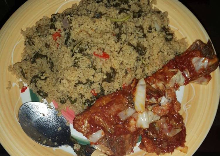 Step-by-Step Guide to Make Favorite Dambun couscous