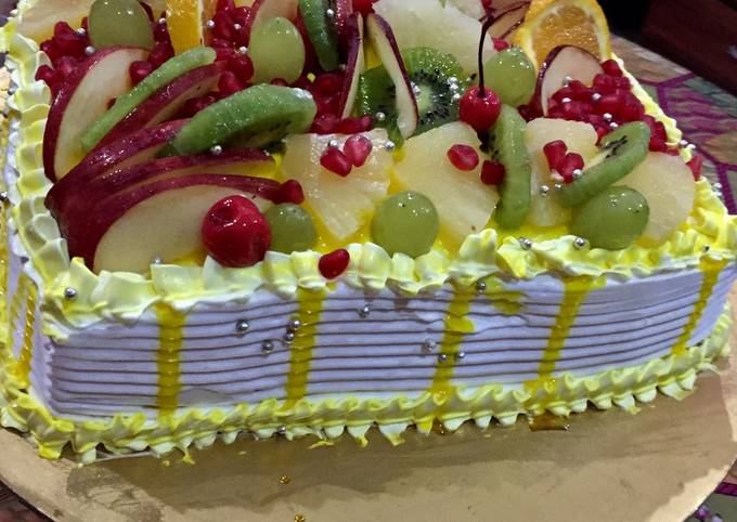 Recipe of Speedy Fresh fruits pudding