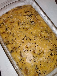 عکسی از دستور کیک مرغ گرم🥧🍗