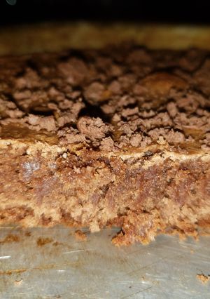Una foto de Brownies caseros