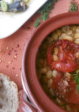 A picture of Baked Chickpea Stew (Revithada).