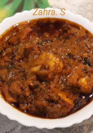 A picture of Paneer Masala.