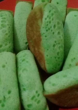 Foto resep Pukis pandan sederhana