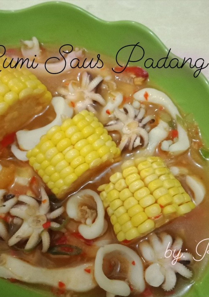 Foto resep Cumi Saus Padang