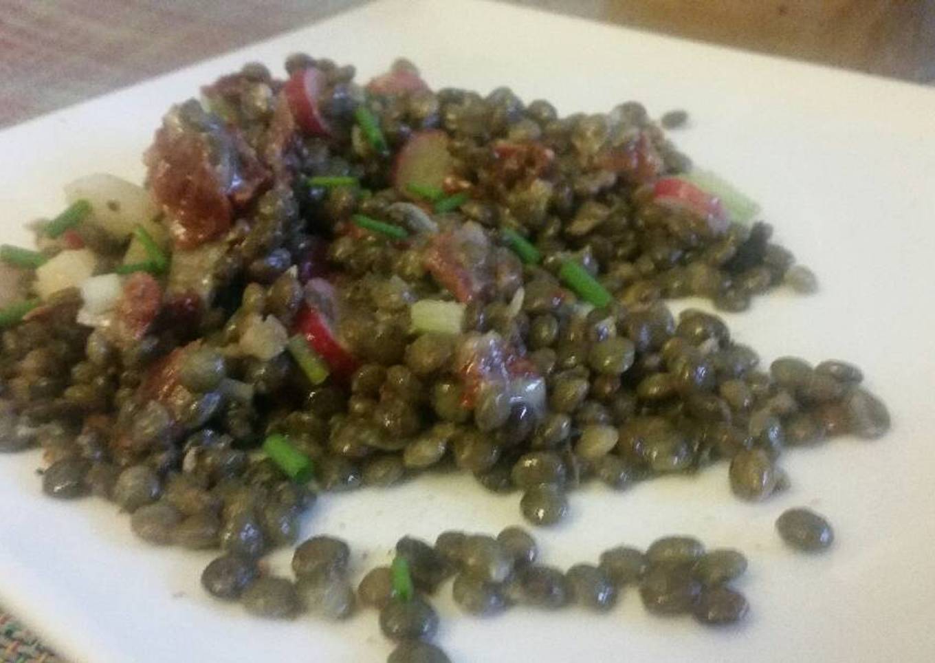 Recipe of Super Quick Homemade Salade de lentilles