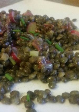 Une photo de Salade de lentilles