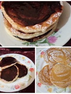 صورة لوصفة بان كيك 🥞🥞💕💕