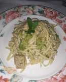 Forattini con pollo y brócoli