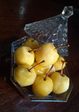 صورة لوصفة تفاح معسل