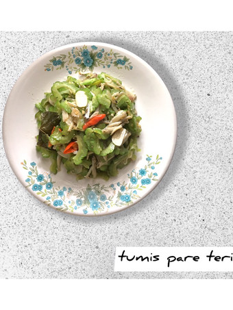 Resep Tumis Pare Teri, Enak