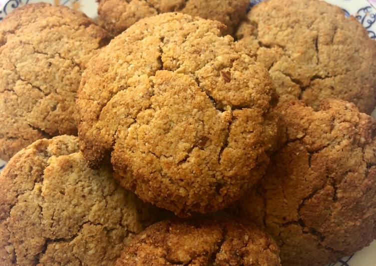 Recipe of Ultimate Miso nut cookies - vegan