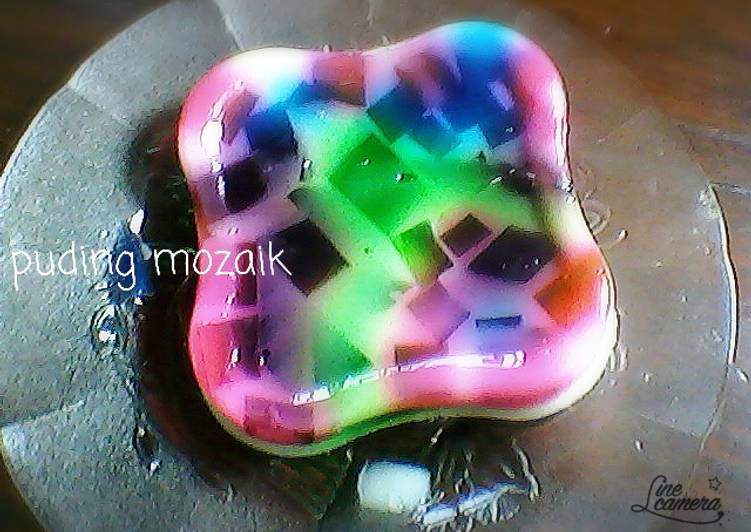 Resep Puding mozaik yang Menggugah Selera