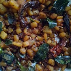 A picture of Sweet Potato Masala Fry.