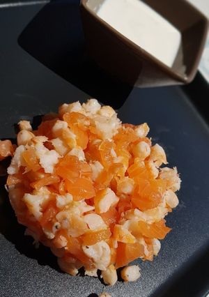 Une photo de Méli-Mélo crevettes et saumon
