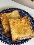 Lazy Breakfast: Cheesy Baked Toast