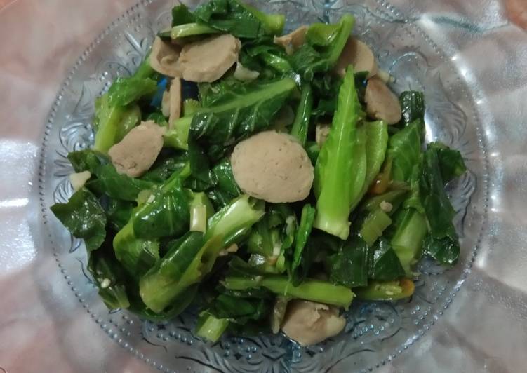 Langkah Membuat 222) Tumis Cuciwis Bakso, Lezat Sekali