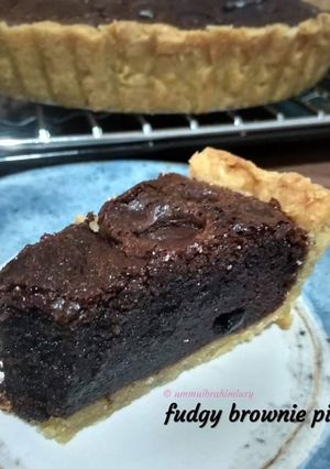 Foto resep Fudgy Brownie Pie