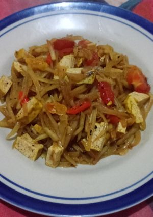 Foto resep Tumis pepaya muda