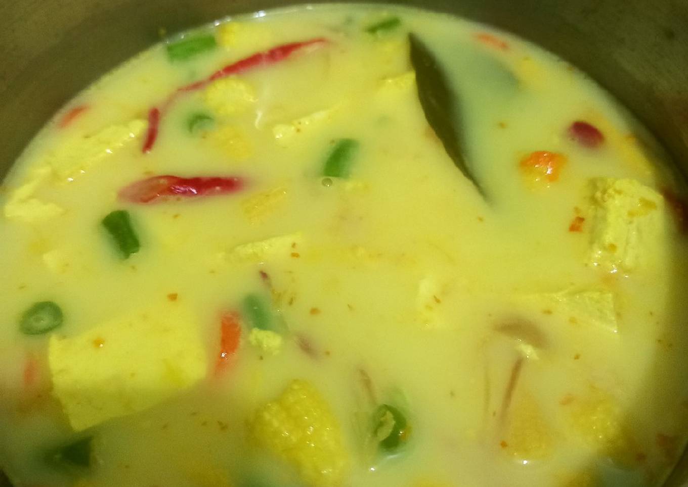 Sayur tahu kuning fibercreme