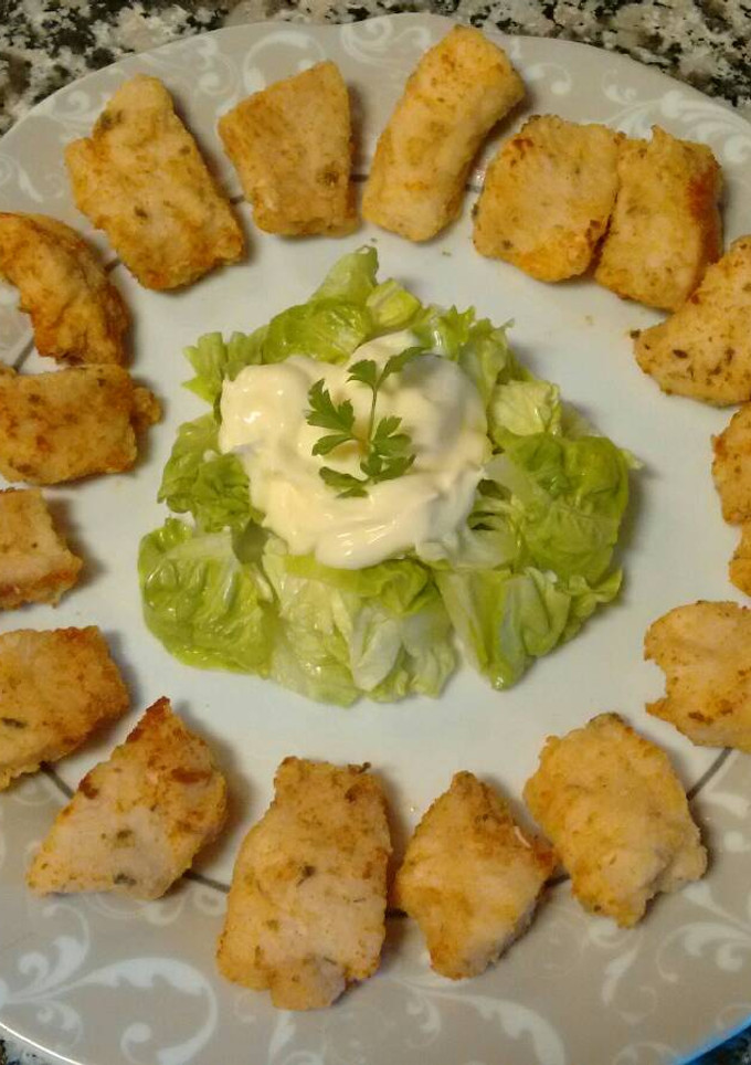 Una foto de Lagrimitas de pollo con orégano