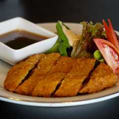 A picture of Chicken Katsu.