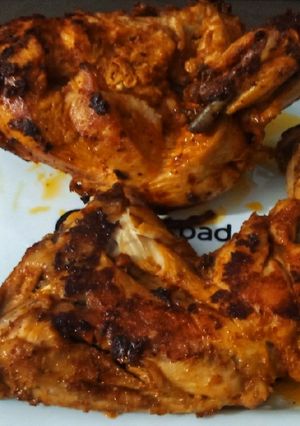 A picture of Chicken tikka.