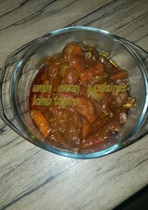 A picture of Moroccon lamb tagine.