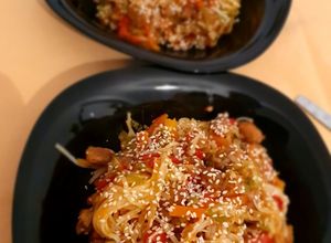 O poză a rețetei Soia soy sauce noodles.