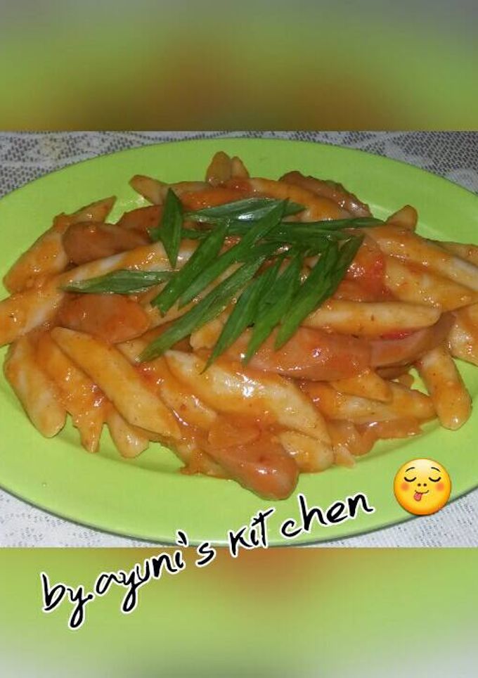 Foto resep Tteokbokki KW 😂😂