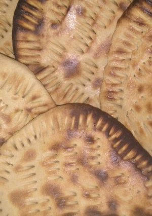 صورة لوصفة خبز التنور الحضرمي